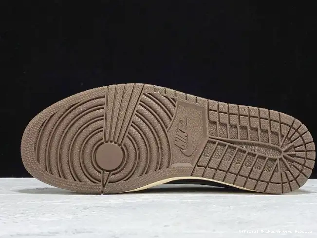 Official Maikesneakers OG Jordan Scott Dark Air Mocha x CQ4277-001 1 Travis Low SP 0325